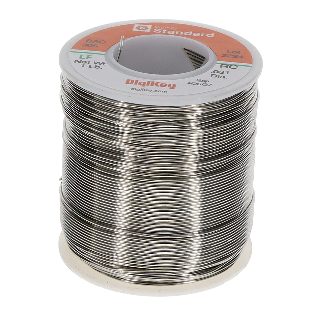 【DKS-SAC305-RC-031-1LB】SOLDER ROSIN SAC305 .031 1LB