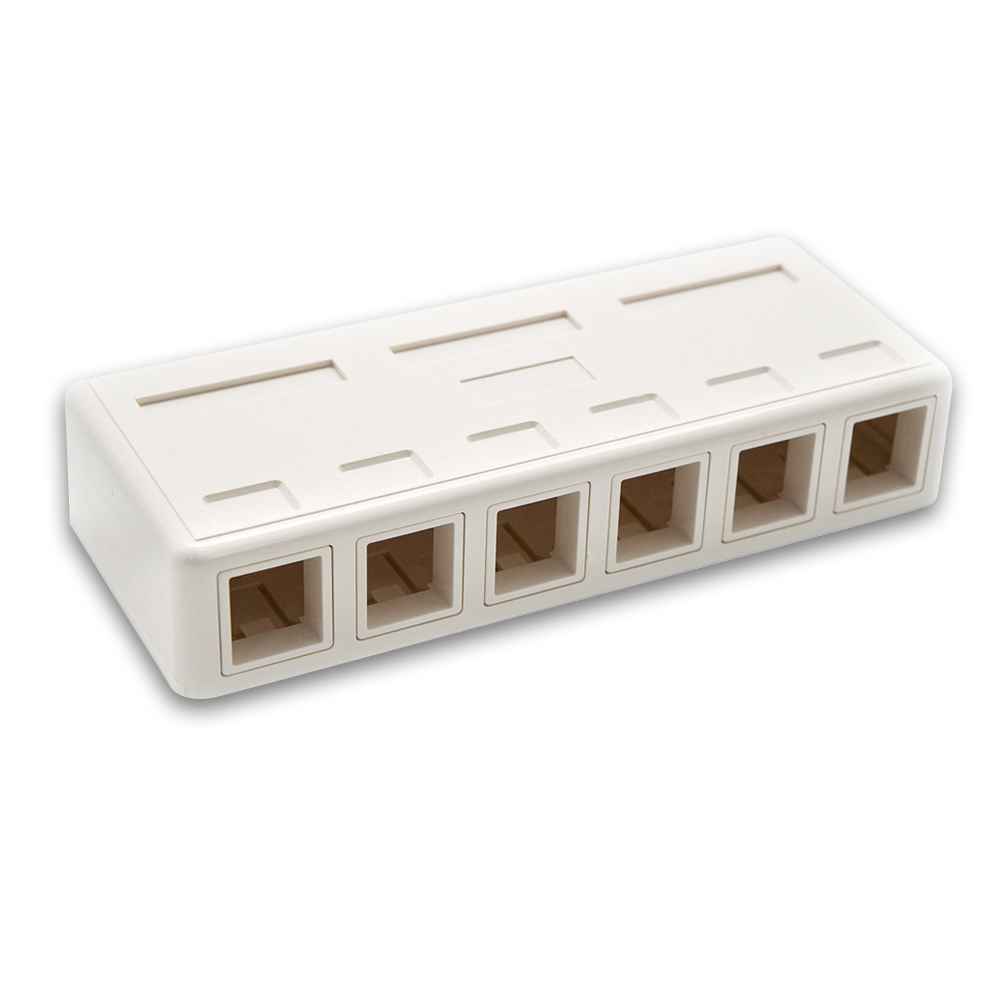 SURFACE-MNT BOX KEYSTONE JK 6 PO【9134605J0132】