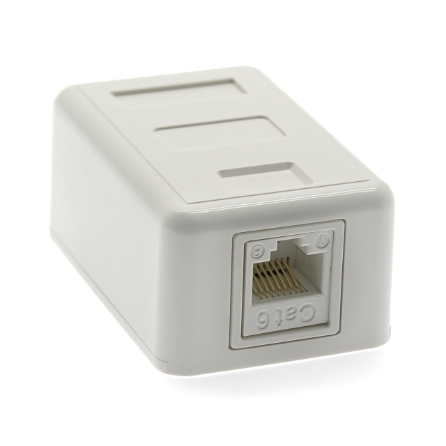PORT MOD W/ CAT6 KEYSTONE 1 PO【9134608J0135】