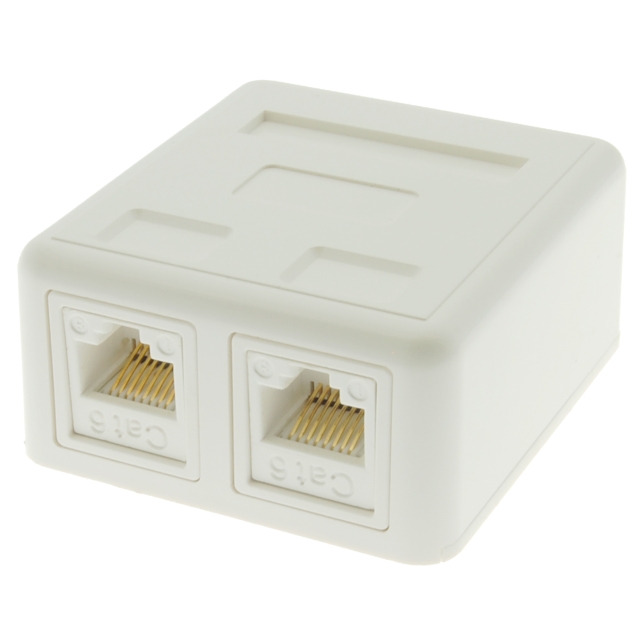 【9134609J0136】PORT MOD W/ CAT6 KEYSTONE 2 PO