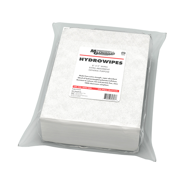 【8282-300】WIPES DRY MOIST ABSOR 9X8" 300PC