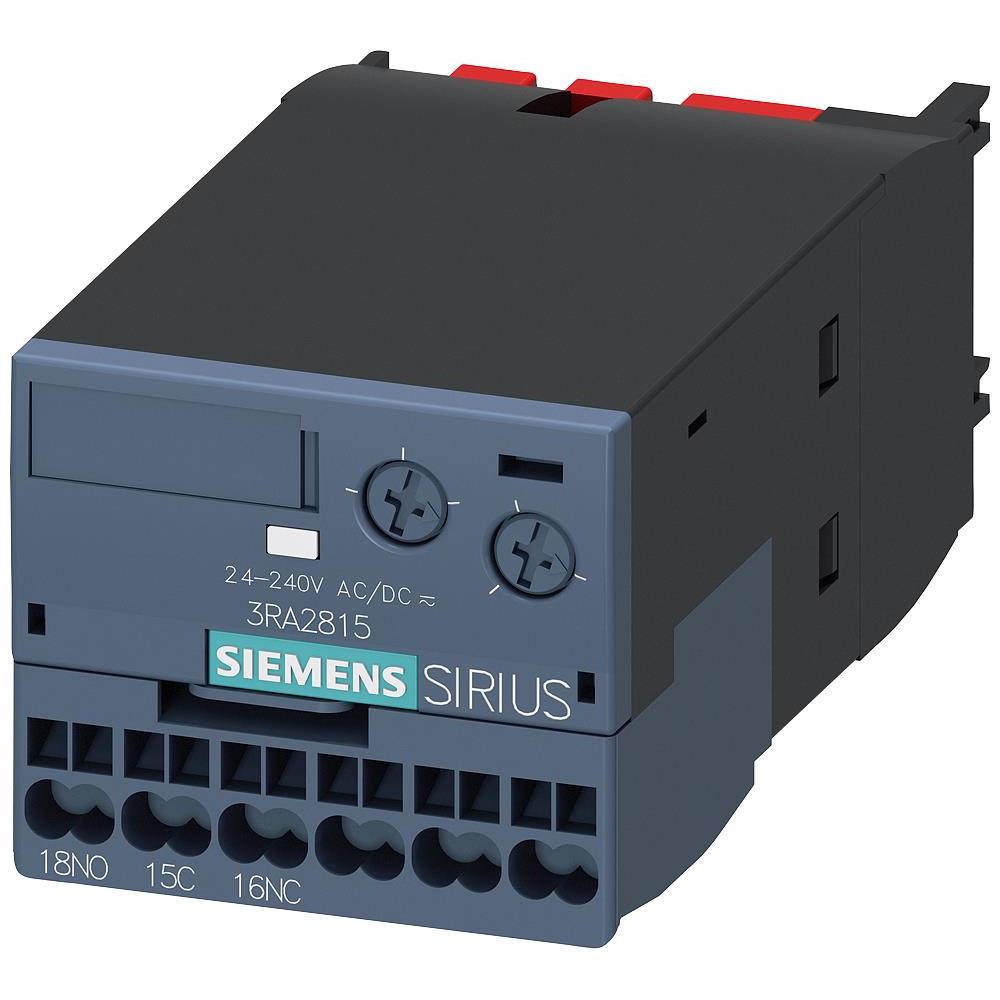 【3RA28152AW10】TIMING RELAY MOD SS 24-240VUC 10