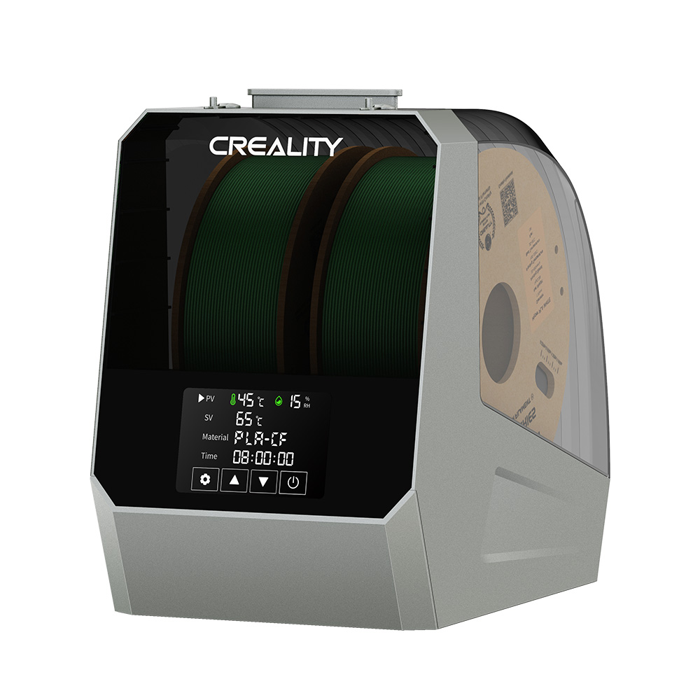 【CREALITY SPACE PI FILAMENT DRYER PLUS】TWO ROLLS CAPACITY, DOUBLE DRYIN