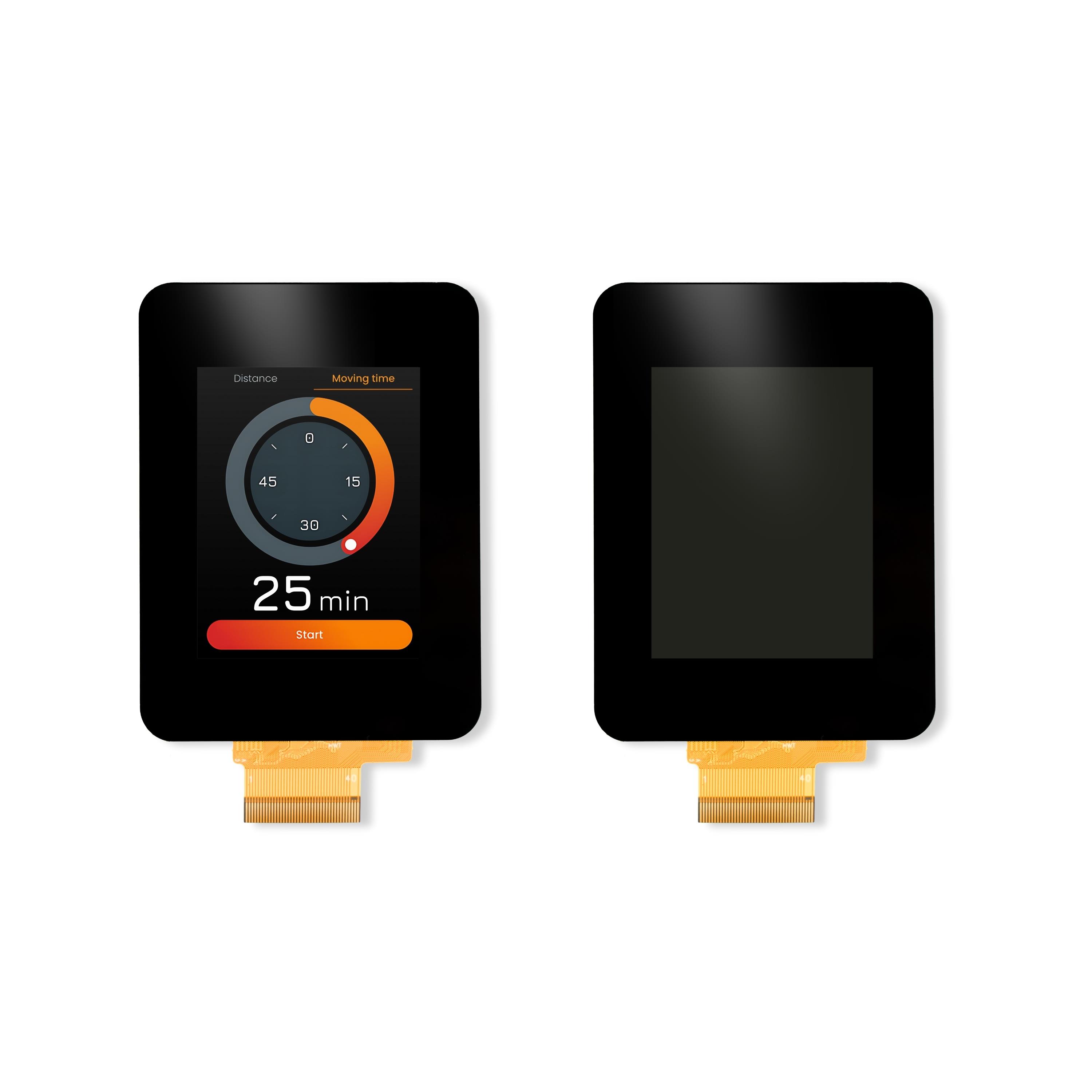 2.4 IPS TFT-LCD, CAPACITIVE TOUC【4DLCD-24-240-320-CT-CLB-165-M16/S】