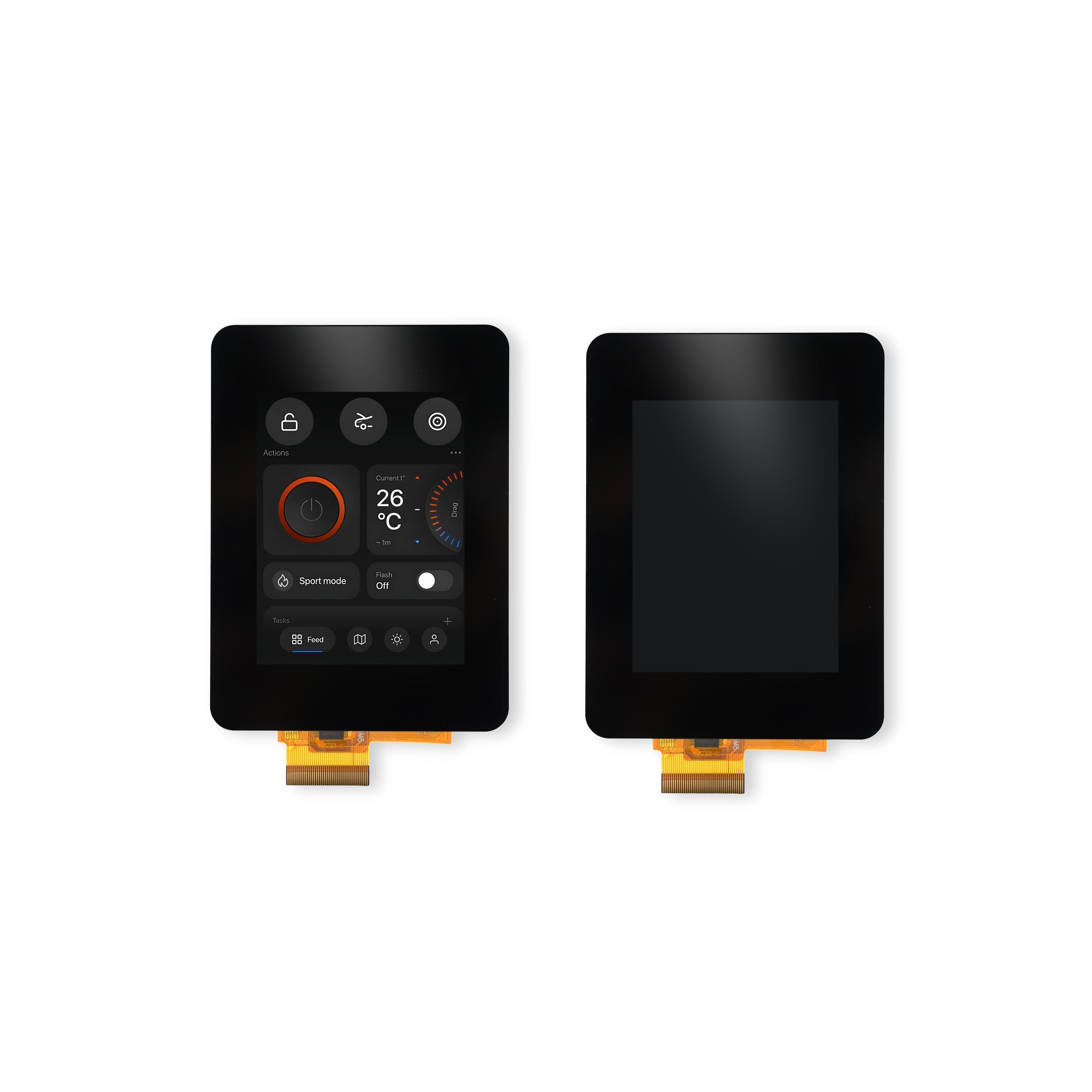 3.2 IPS TFT-LCD, CAPACITIVE TOUC【4DLCD-32-240-320-CT-CLB-194-M16/S】