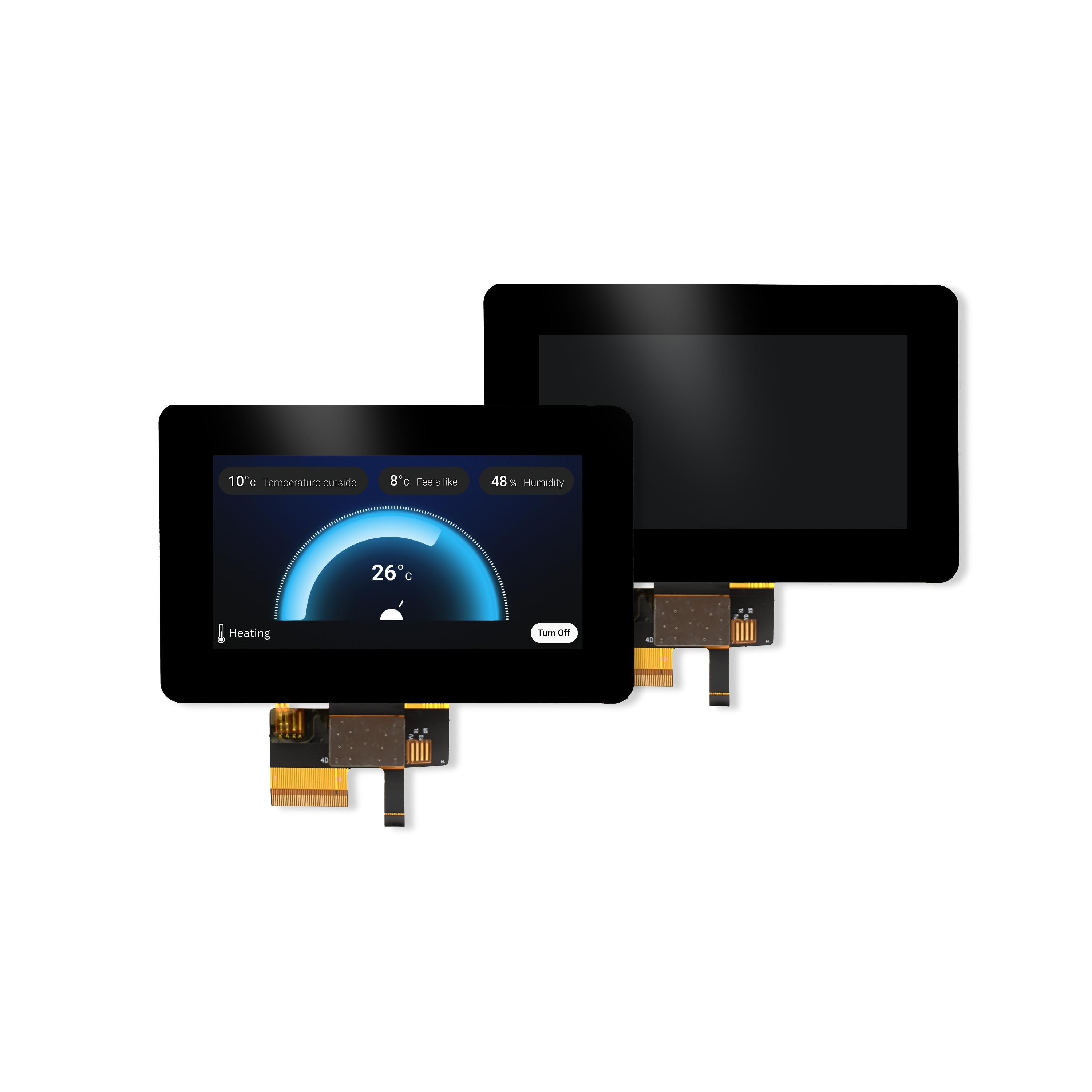 3.5 IPS TFT-LCD, NON TOUCH【4DLCD-35-320-480-NT-NM-350 - M16/S】