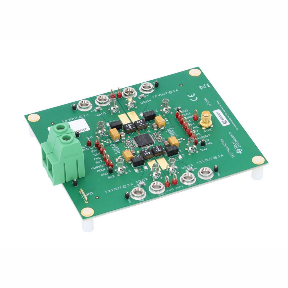 TPS7H4104 EVALUATION MODULE【TPS7H4104EVM】