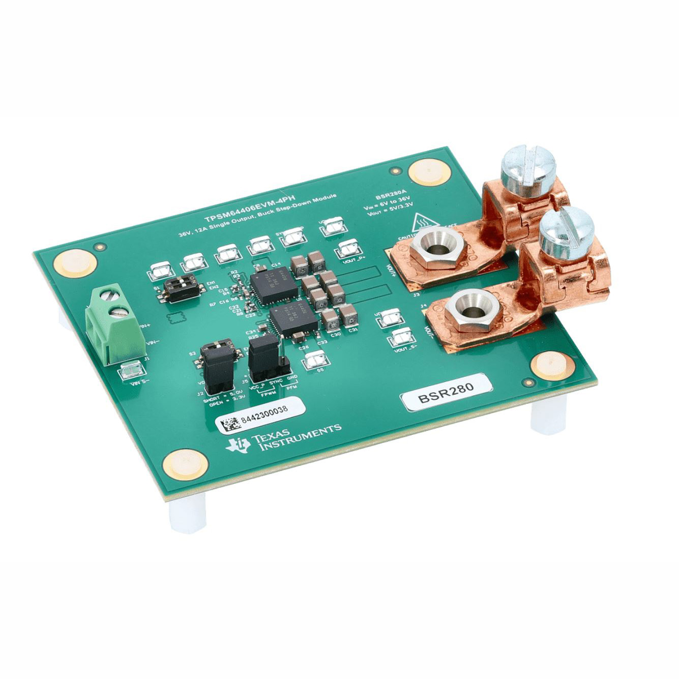 【TPSM64406EVM-4PH】EVAL BOARD FOR TPSM64406