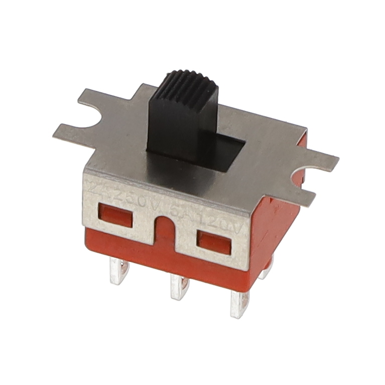【MFS 226 N】SLIDE SWITCH, ON-ON, SILVER-PLAT
