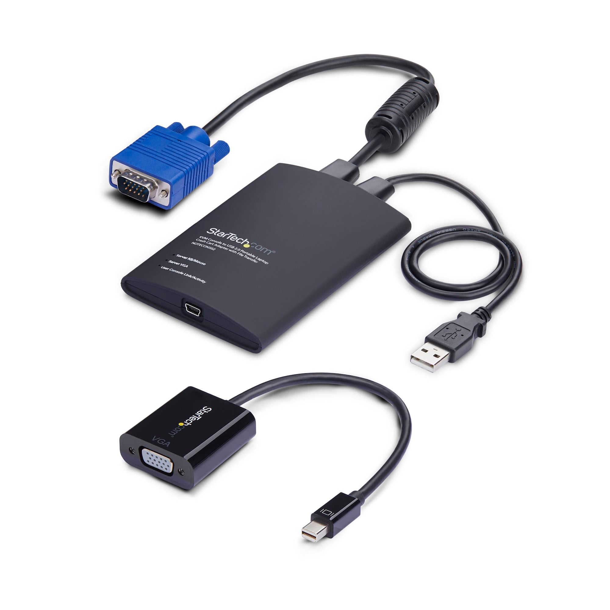 【NOTECONS02-VGA-MDP】VGA/MDP CRASH CART ADAPTER