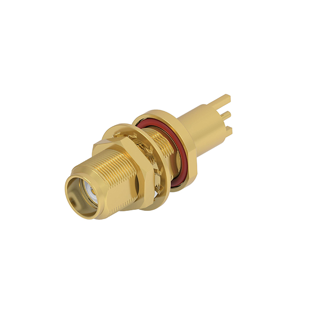SMA JACK ST BULKHEAD THRU HOLE I【2502464-1】