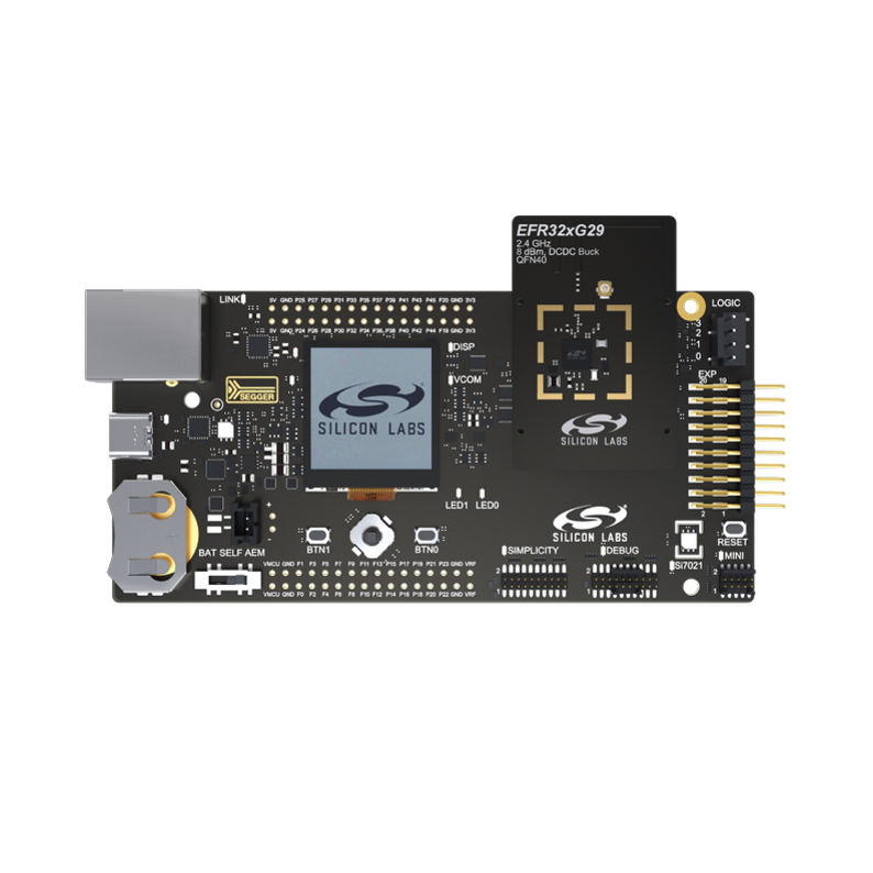 【XG29-PK6034A】EFR32XG29 +8 DBM PRO KIT (BUCK)