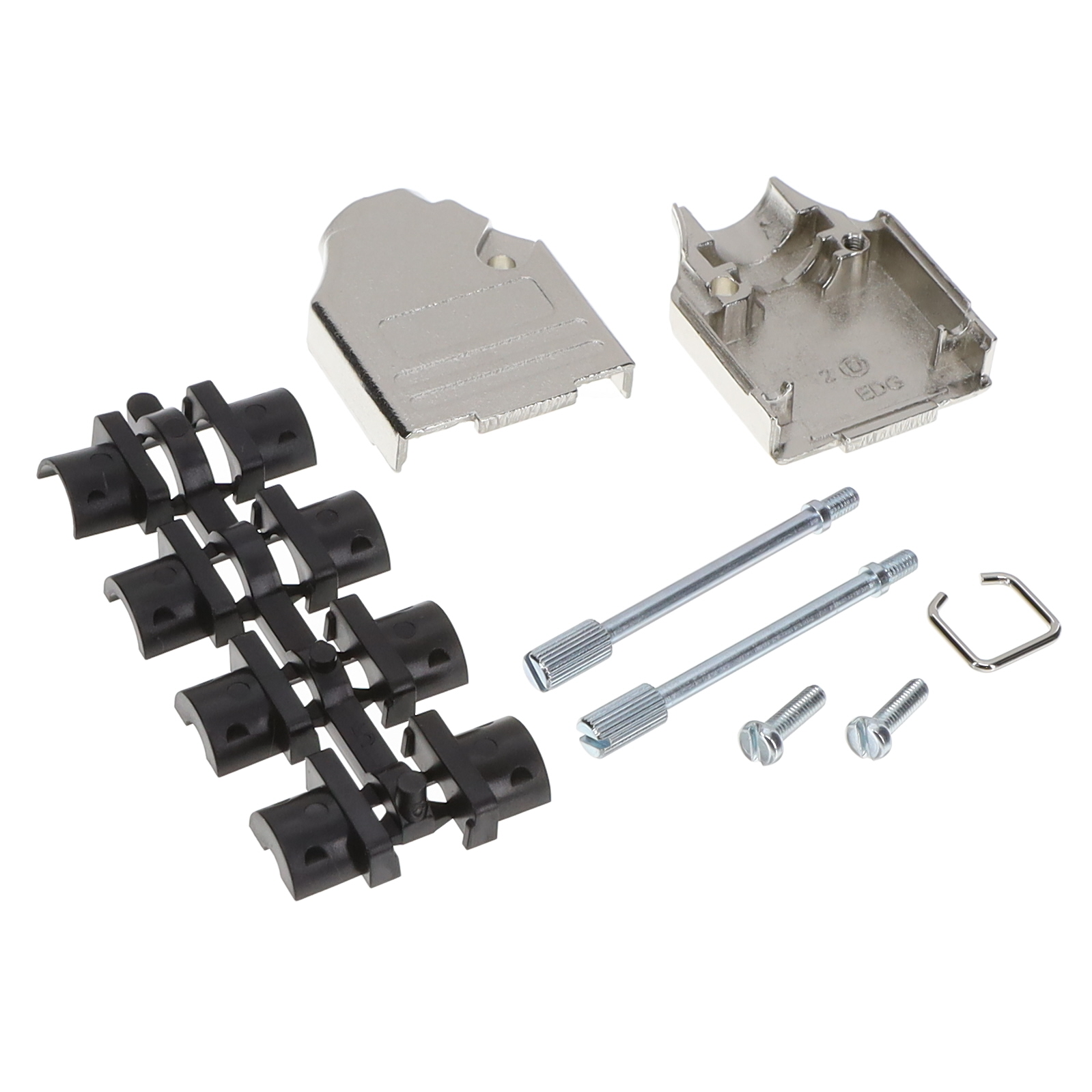 【MHDETZK9KM3】9P DIECAST D-SUB-HOOD NI 180 M3