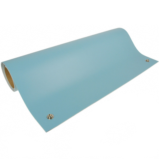 【8214】TABLE MAT VINYL BLUE 4'