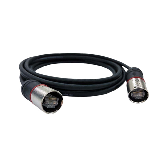 【IO-CAT5-25-P】CABLE MOD 8P8C PLUG TO PLUG 25'