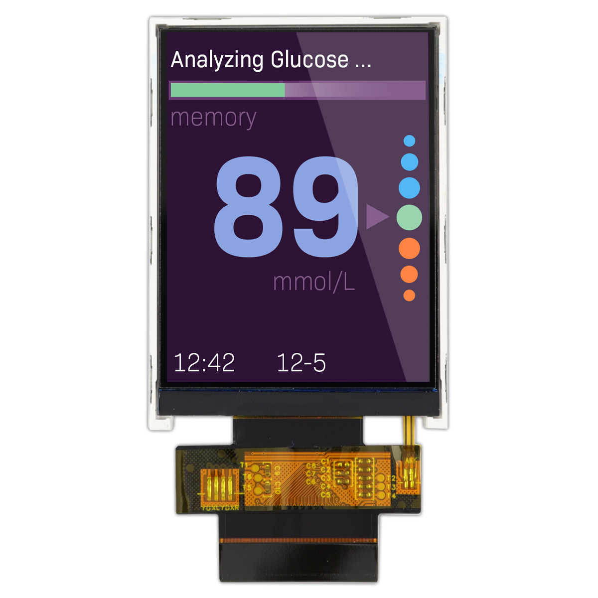 【NHD-2.4-240320DA-CTXN】2.4" TN TFT DISPLAY