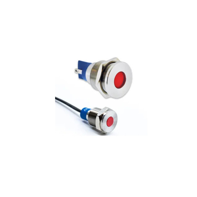 LED PNL IND GRN/RED 8MM LEADS【PVL12FW1G4 (RED/GREEN)】