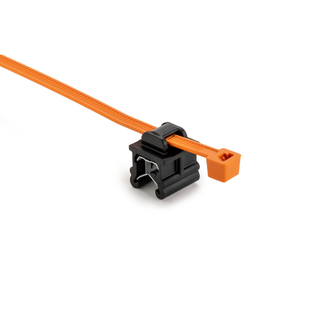 【156-04055】2-PIECE CABLE TIE WITH EDGE CLIP