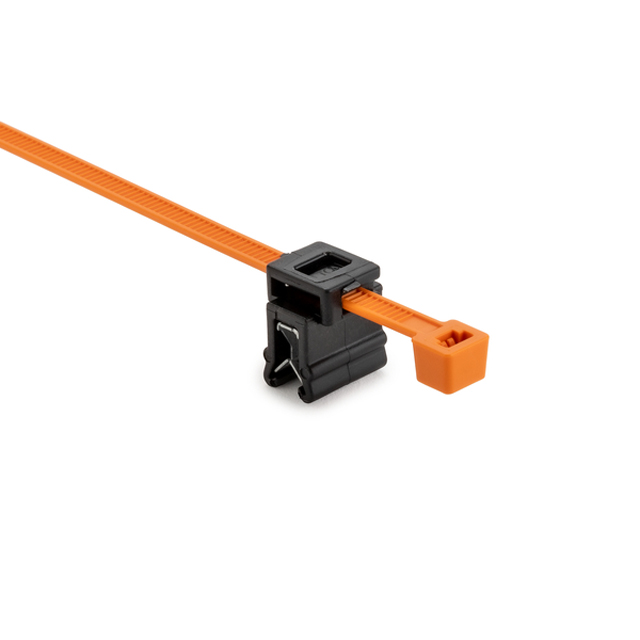 【156-04050】2-PIECE CABLE TIE WITH EDGE CLIP