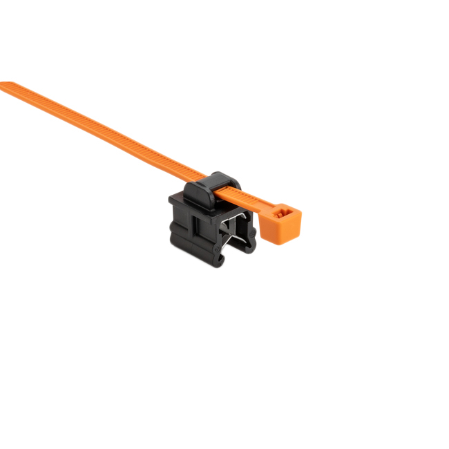 【156-04057】2-PIECE CABLE TIE WITH EDGE CLIP