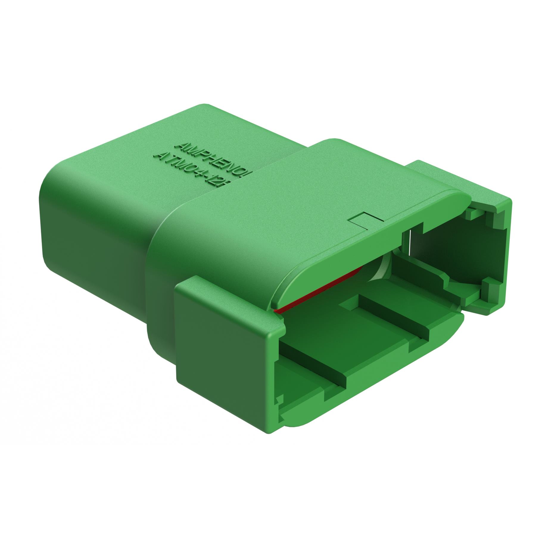 12 POSITION RECEPTACLE, PIN, KEY【ATM04-12PC-RD01】