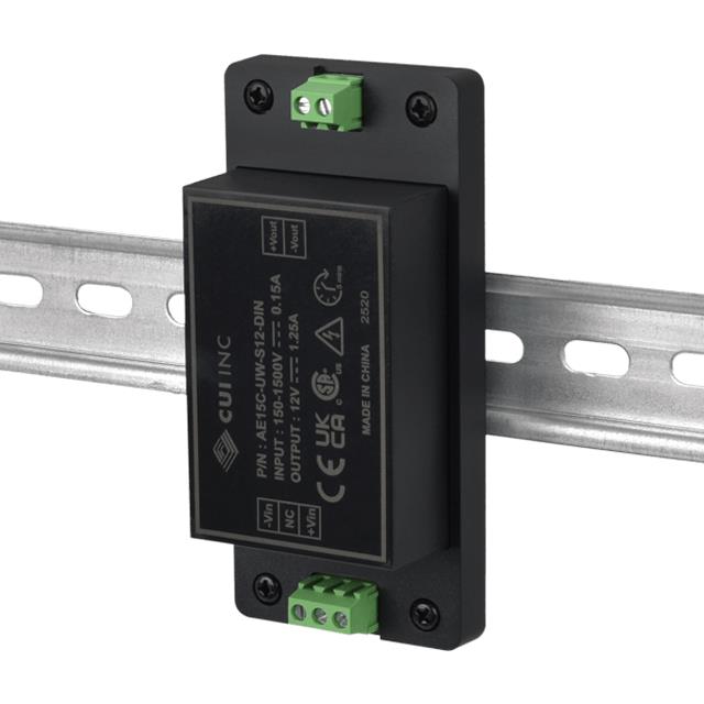 DC-DC ISOLATED, 15 W, 150~1500 V【AE15C-UW-S12-DIN】