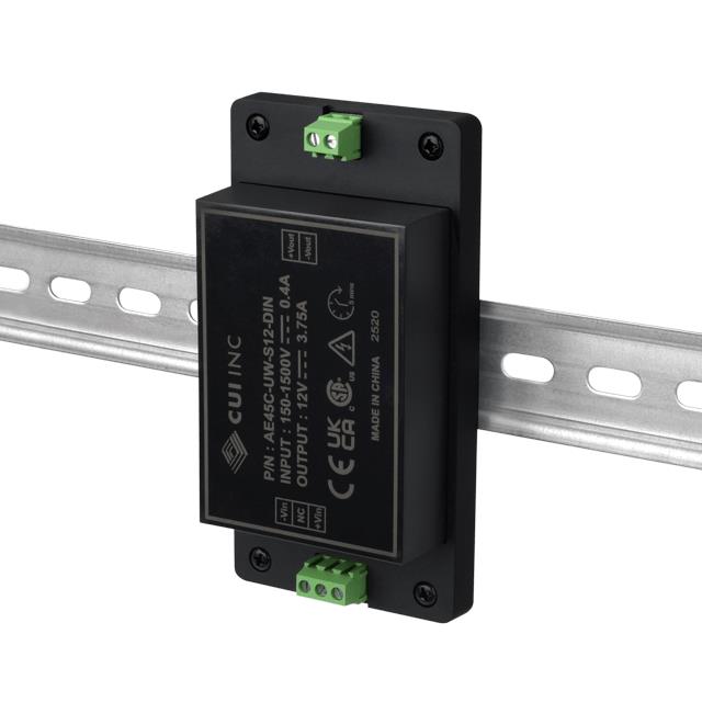 DC-DC ISOLATED, 45 W, 150~1500 V【AE45C-UW-S15-DIN】
