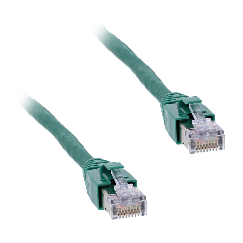 【VW3E3001R200】PATCH.CABLE RJ45/RJ45 CAT7 GREEN