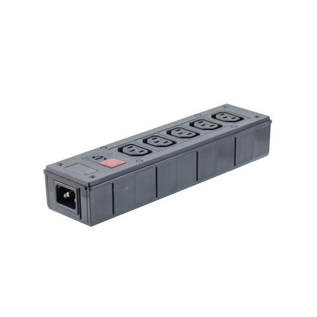 【ACPDU-C45C3-R1LF-LC】AC PDU C14 INLET 5X C13 OUTLETS