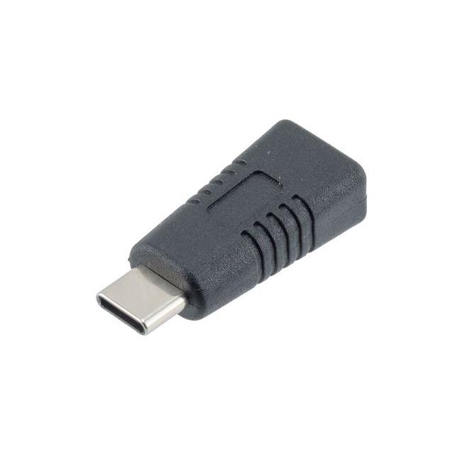 USB MINI  B FEMALE TO C MALE, 48【CAUC2-MINIBF-CM】