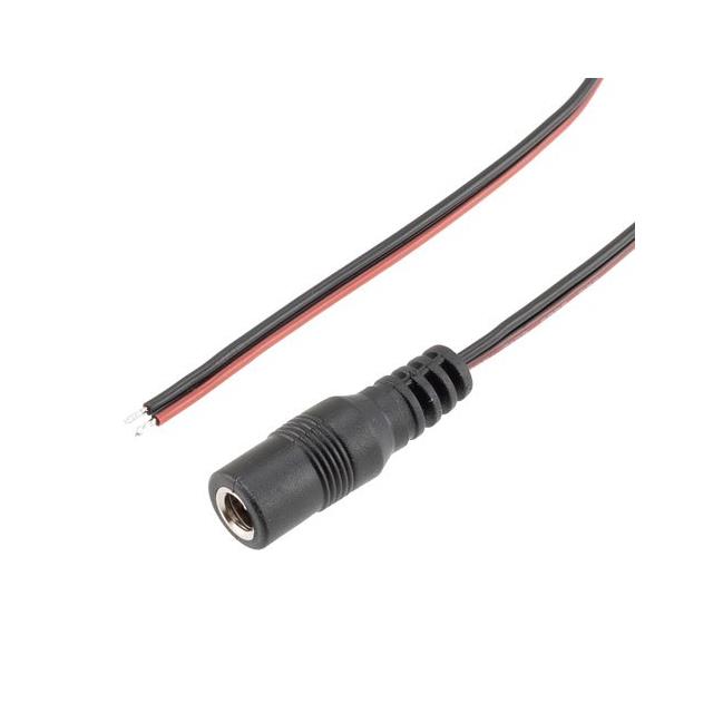 【DC5521FO-3FT】DC CA, 5.5MM/2.1MM F TO OPEN, 3