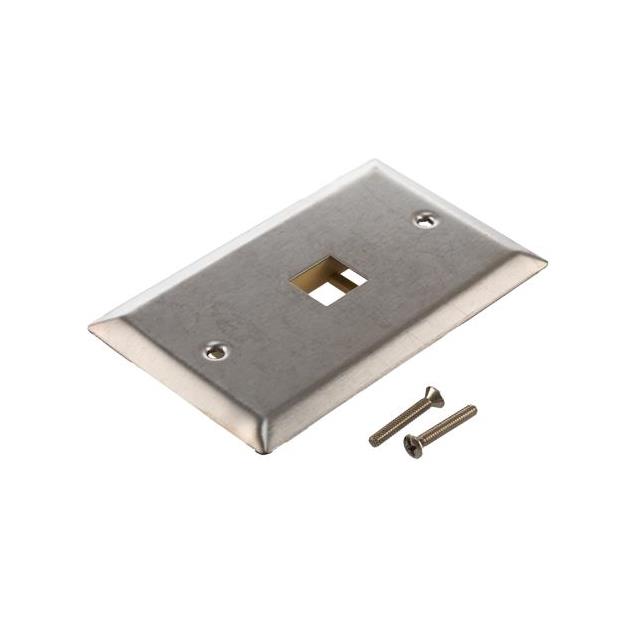 【LC-WPSSK-01】STAINLESS WALL PLATE FOR 1 KEYST