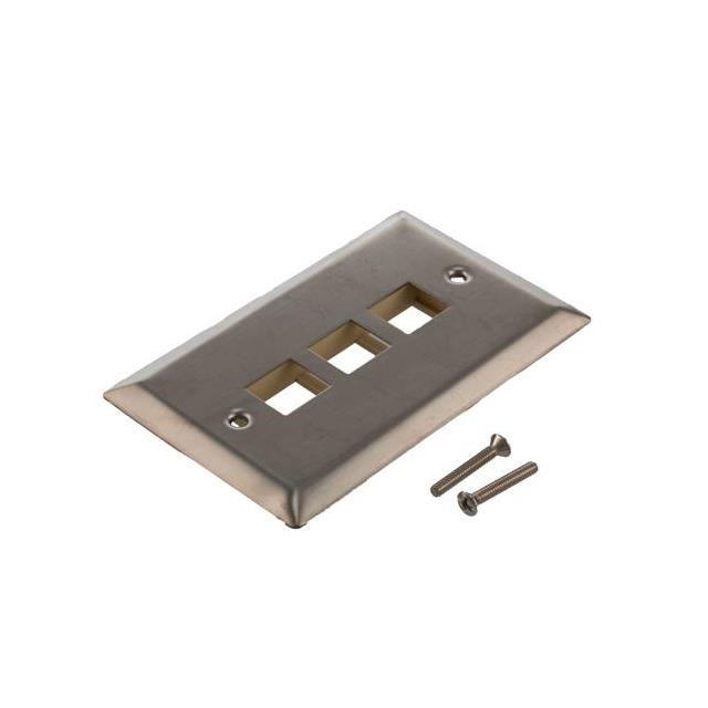【LC-WPSSK-03】STAINLESS WALL PLATE FOR 3 KEYST