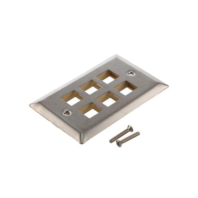 【LC-WPSSK-06】STAINLESS WALL PLATE FOR 6 KEYST
