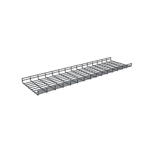 【LCM5400-BLK】5PK WIRE MESH CABLE TRAY 16"D X