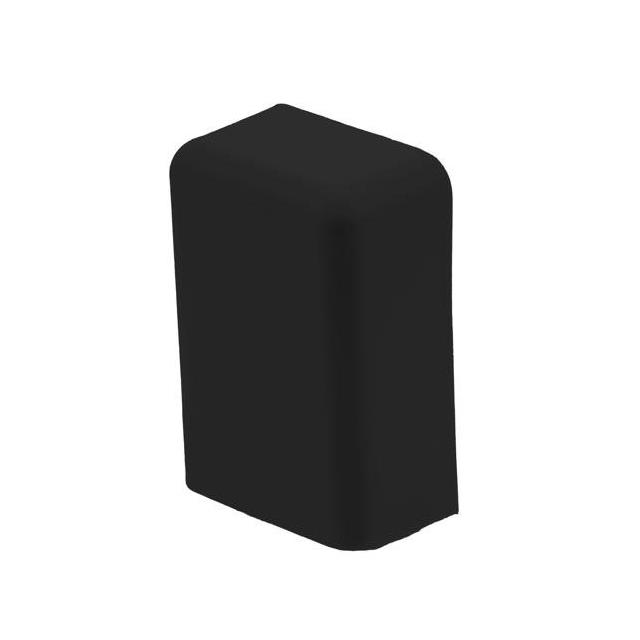 【LCSR20X35-END-B】RACEWAY END CAP, 20X35MM BLACK