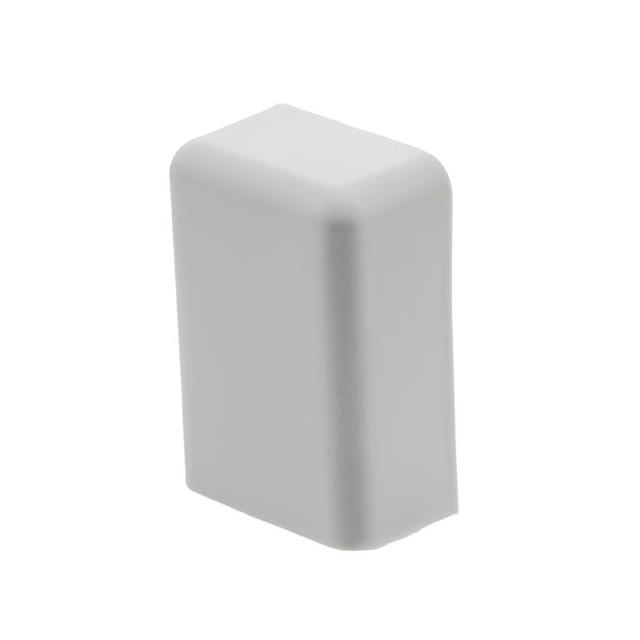 【LCSR20X35-END-W】RACEWAY END CAP, 20X35MM WHITE
