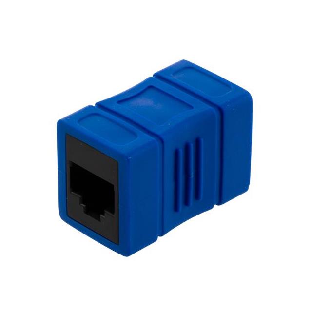 【LFFRJCP-BL】CAT 5E MOLDED RJ45 F/F COUPLER B