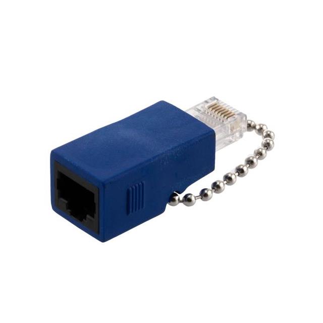 【LLBADPC5E-BL】CAT5E  LOOPBACK ADAPTER M/F, DAR