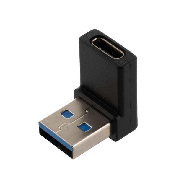 【LU3AMCFDA】USB 3.0, A M TO C F, DOWN ANGLE