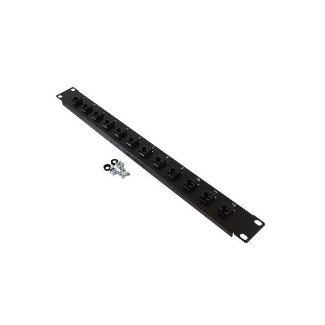 【PR175B-R5E-12】PNL,1U RACK W/12 RA C5E CPLR