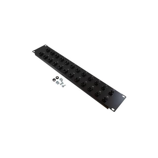 【PR35B-C5E-24】PNL,2U RACK W/24 C5E CPLR