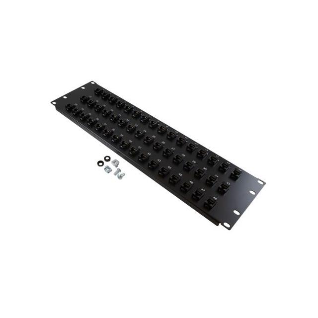【PR525B-C6A-48】PNL,3U RACK W/48 C6A CPLR