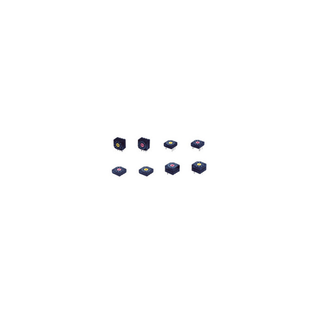SWITCH ROTARY DIP HEX 0.1A 5V【SD-1010B】