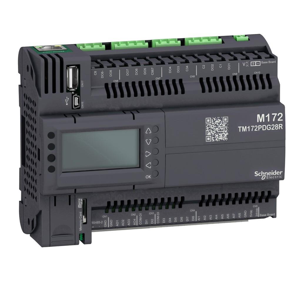 【TM172PDG28R】M172 PERF. DISPLAY 28 I/OS, ETH,