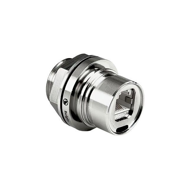【PXM6033TP】METAL CAT 5E COUPLER, FRONT PANE