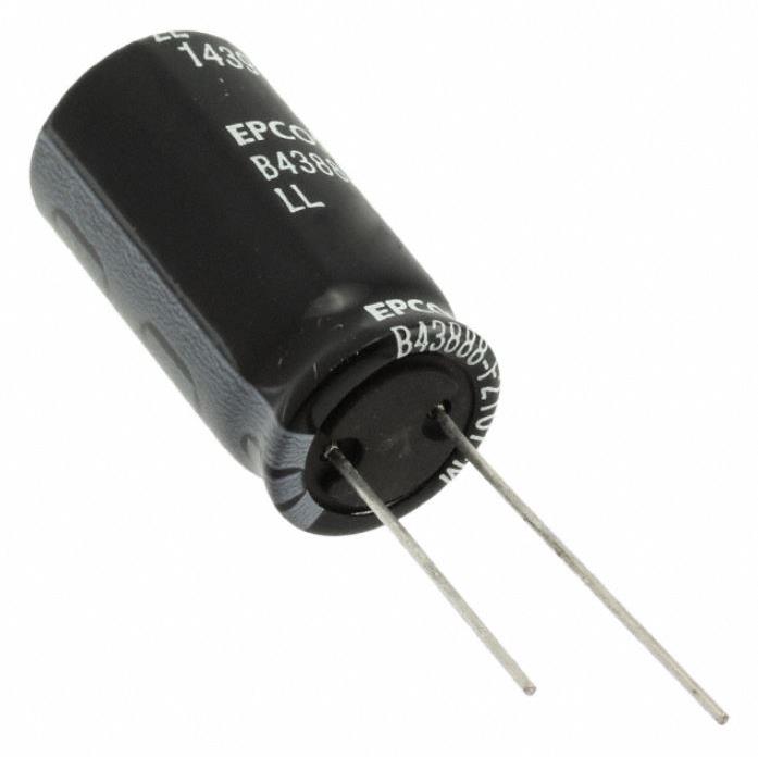 【B43888G9106M000】CAP ALUM 10UF 20% 400V TH