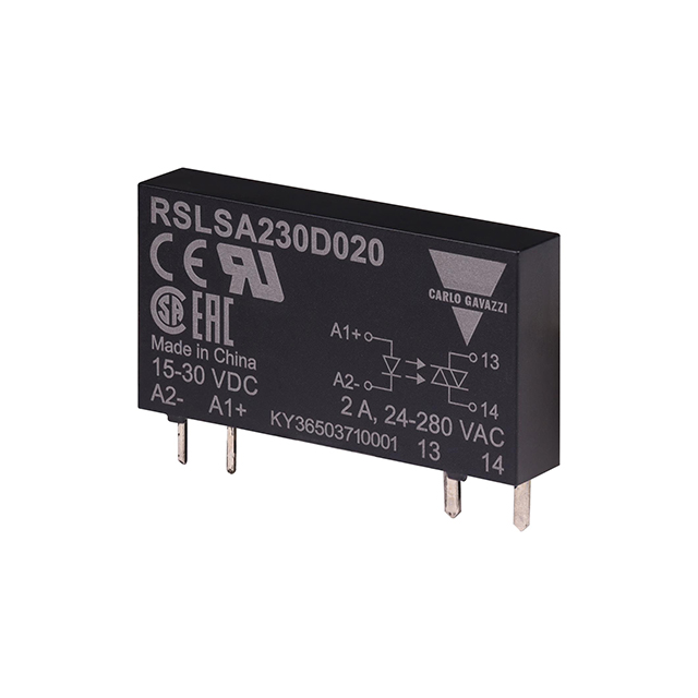 【RSLSB230M020】1-POLE PLUG-IN SSR, AC INSTANT-O