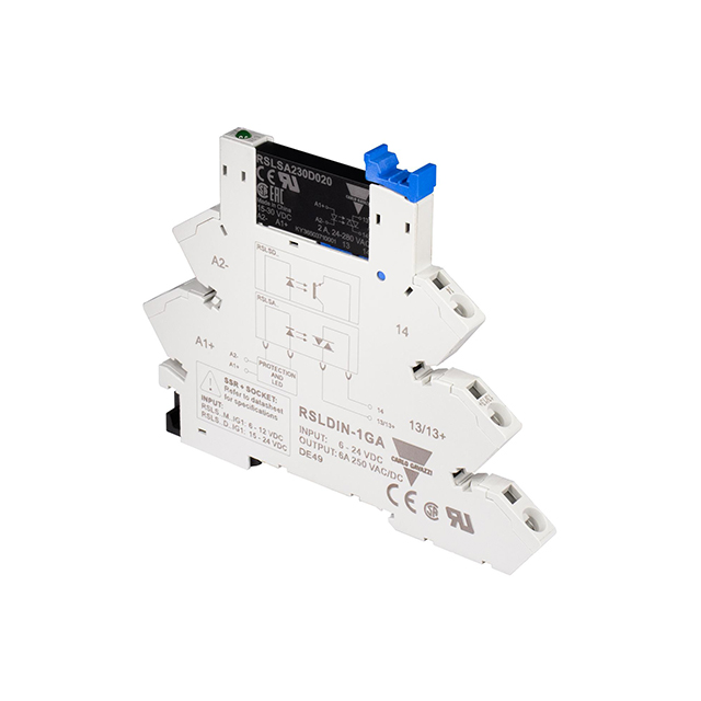 【RSLSD024D060IG1】1-POLE SSR + SOCKET (SPR), DC SW