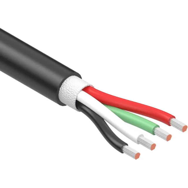 【30-03531】CABLE 4COND 30AWG BLACK TPU